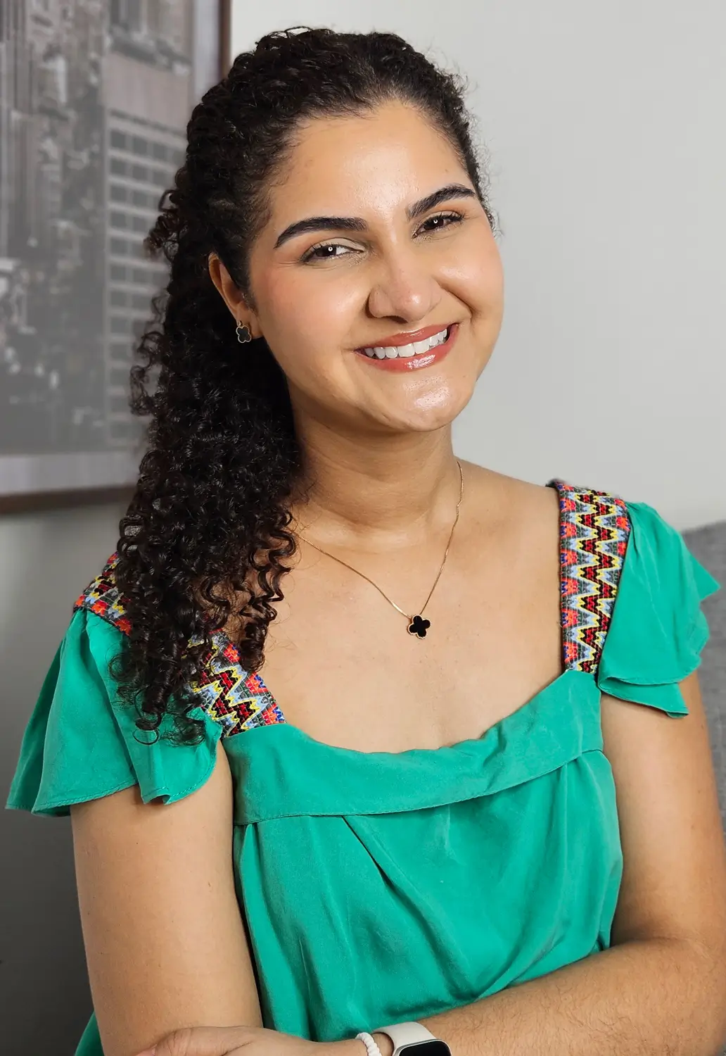 foto de perfil da Larissa proprietária da empresa Espaço Camô